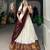 Tissue silk bollywood saree two piece festive combo
